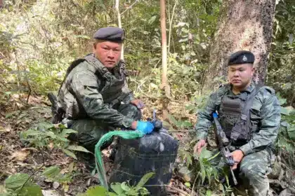Soldiers Seizes 6 Million Meth Pills in Mae Sai, Chiang Rai