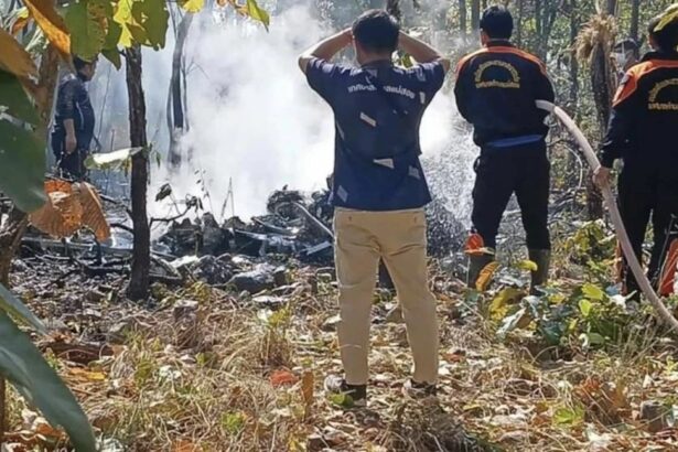 Thai Air force, Chiang Mai, T-6 crash