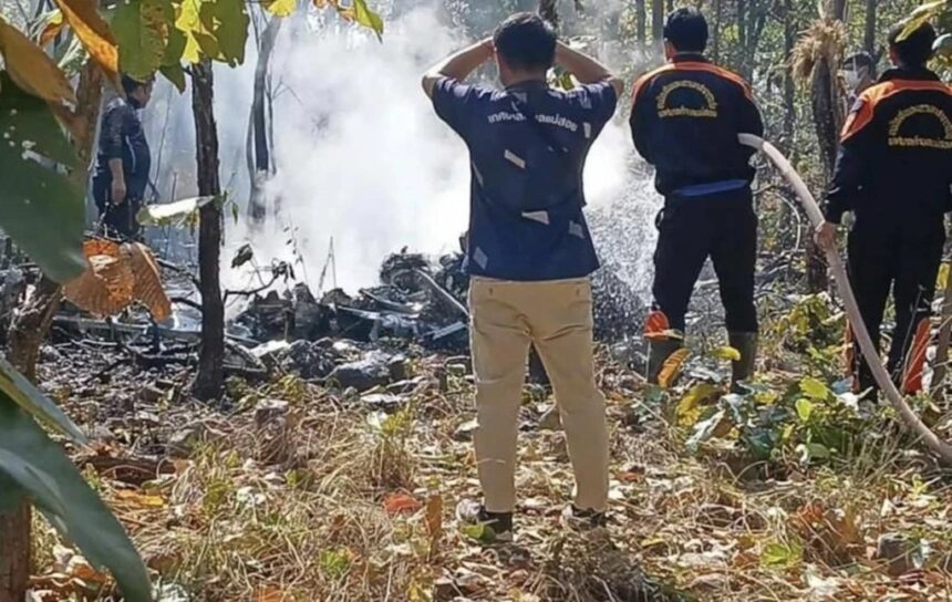 Thai Air force, Chiang Mai, T-6 crash