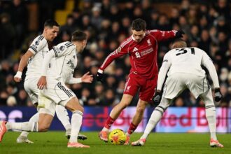 Fulham and Liverpool