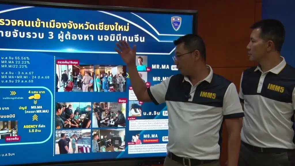 Immigration Police Raid Luxury Hotel in Chiang Mai