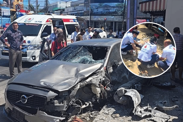 Drunk Driver in Phuket Crashes into 9 Vehicles, Kills French Tourist