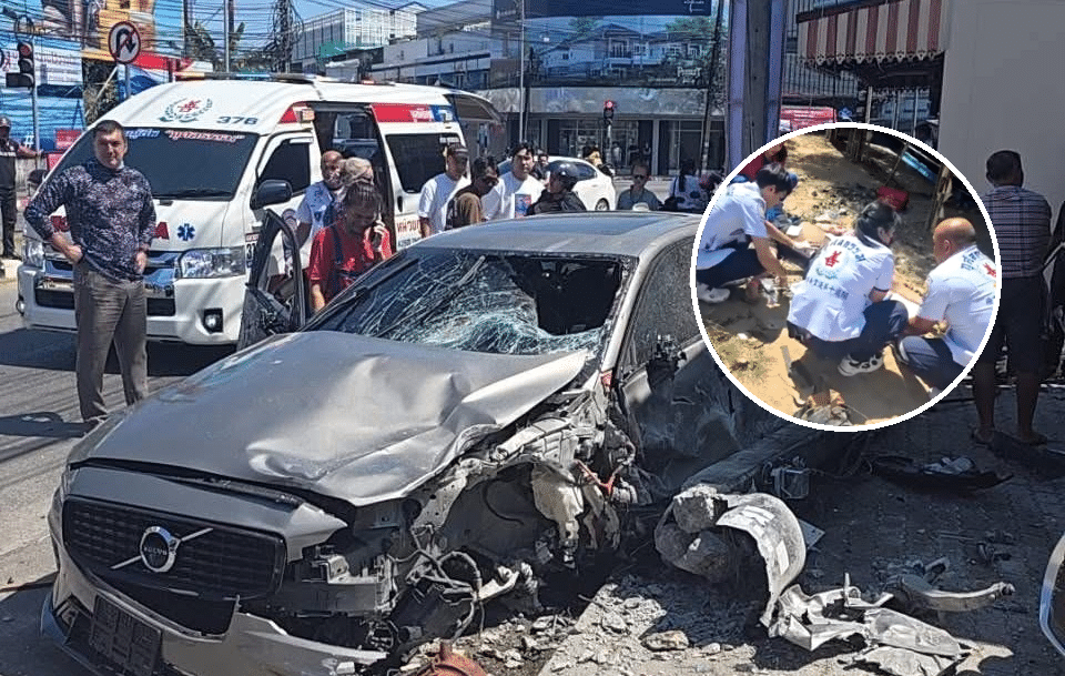 Drunk Driver in Phuket Crashes into 9 Vehicles, Kills French Tourist