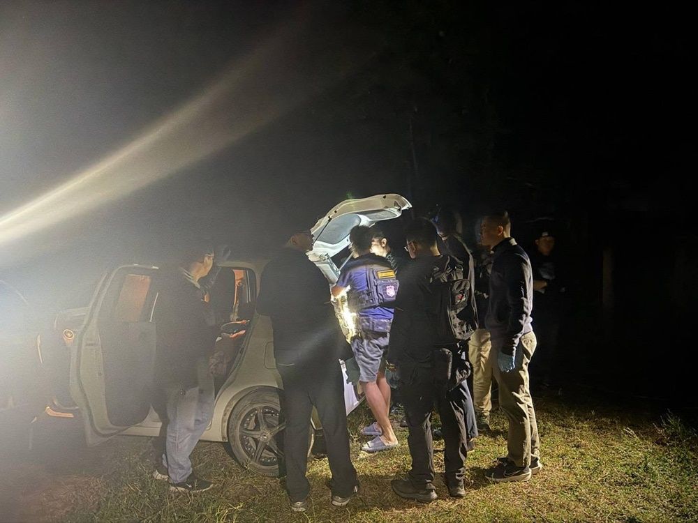 Border Patrol Police Seize Meth