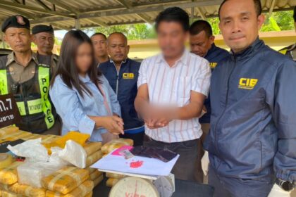 Police Bust Couple Smuggling 100Kg of Methamphetamine