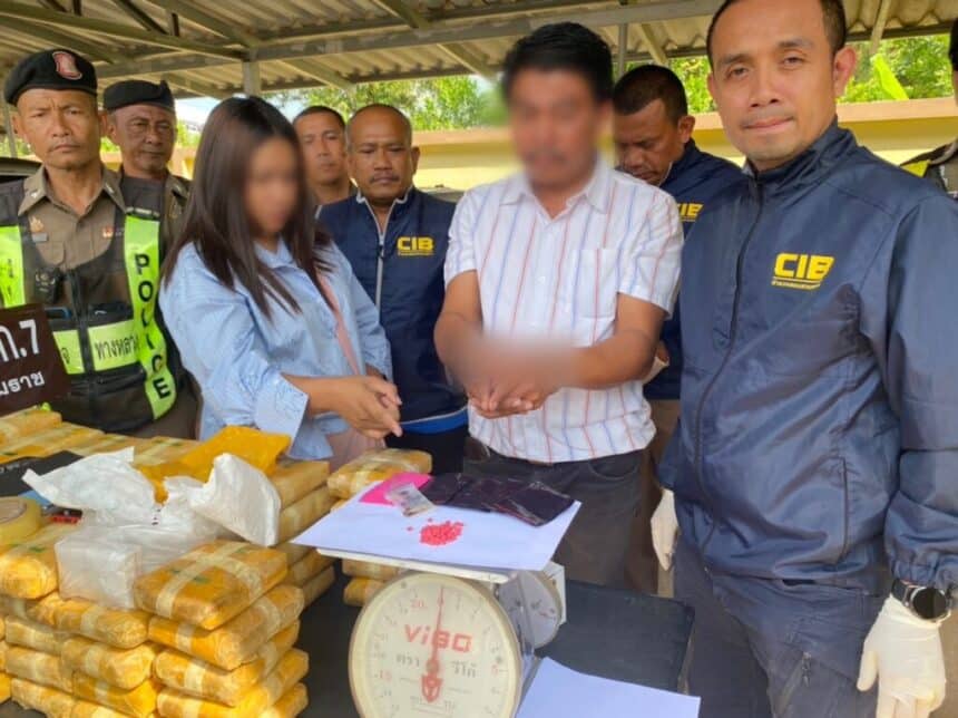 Police Bust Couple Smuggling 100Kg of Methamphetamine