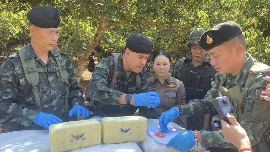 Pha Muang Task Force Seizes 2.2 Million Meth Pills in Mae Sai