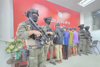 Police Bust Myanmar Youth Gang