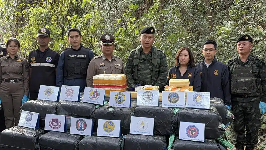 Soldiers Seizes 6 Million Meth Pills in Mae Sai, Chiang Rai