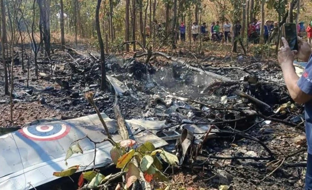Thai Air force, Chiang Mai, T-6 crash