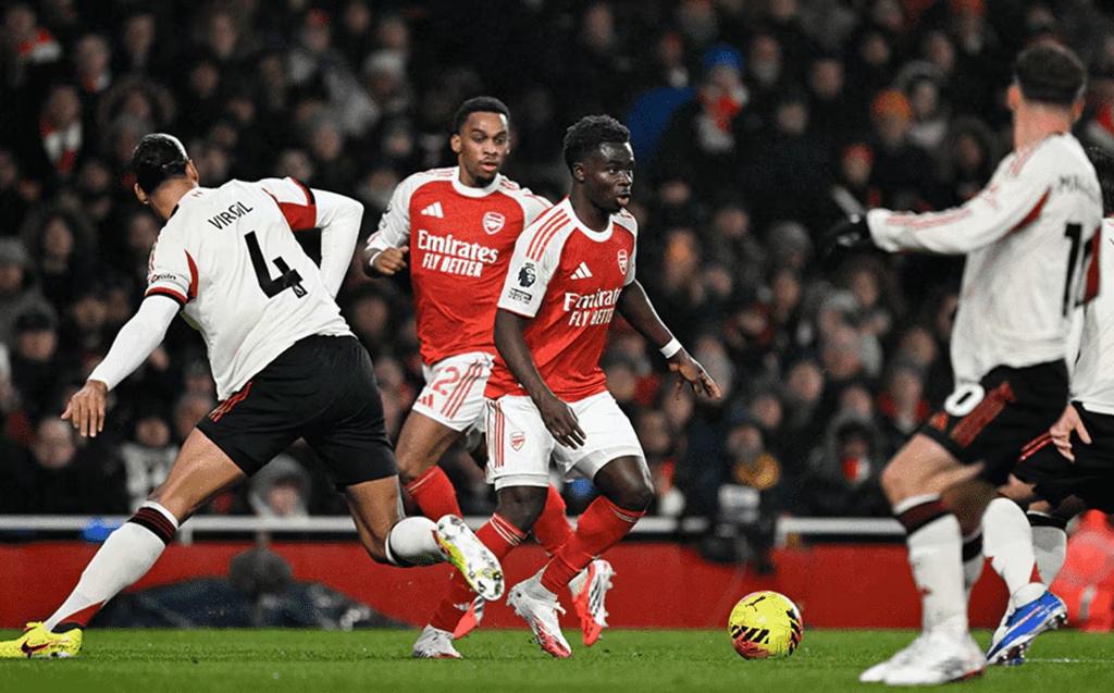 Arsenal and Liverpool 