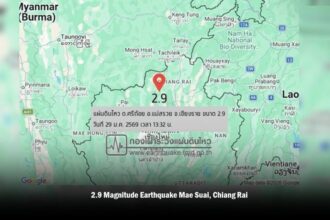 2.9 Earthquake Chiang Rai
