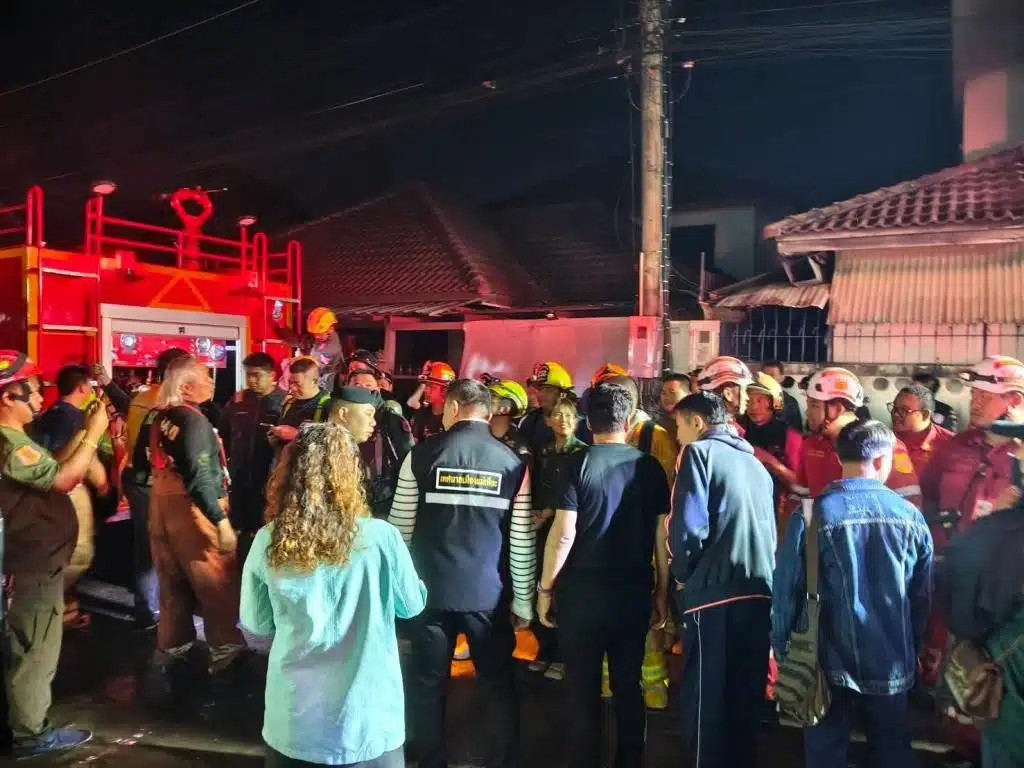 house fire Chiang Mai
