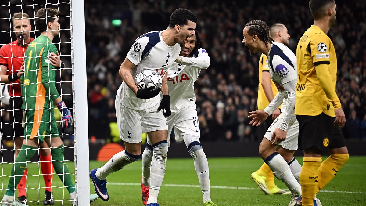 Tottenham Hotspur Beat Borussia Dortmund 2-0 