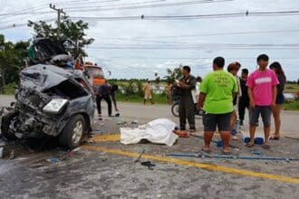 Road Deaths Surge to 171 in Thailand