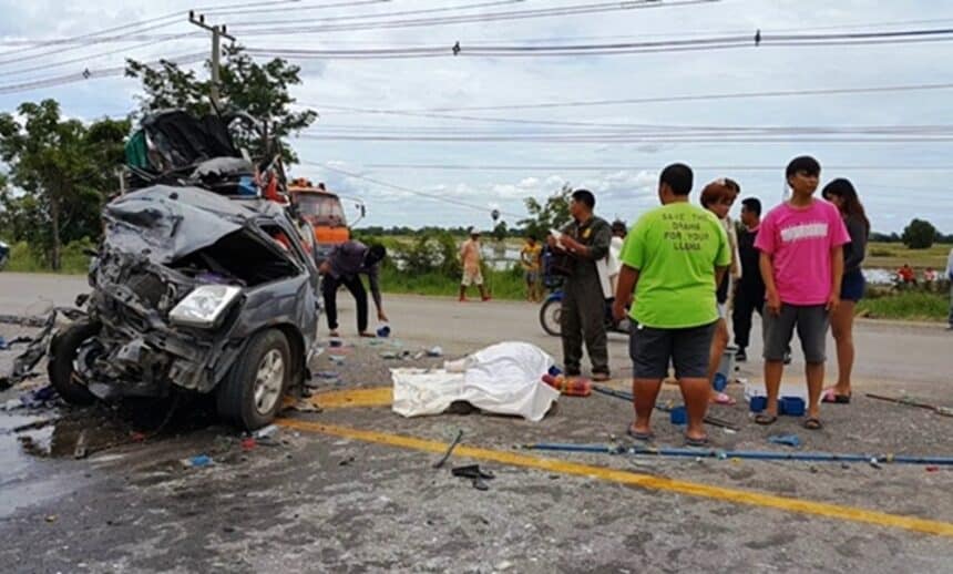 Road Deaths Surge to 171 in Thailand