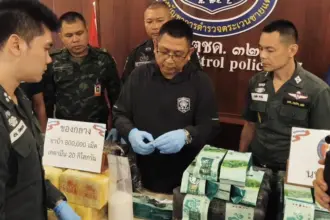 Border Patrol Police Seize Meth and Ketamine in Mae Chan