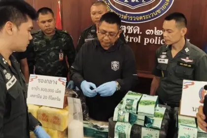 Border Patrol Police Seize Meth and Ketamine in Mae Chan