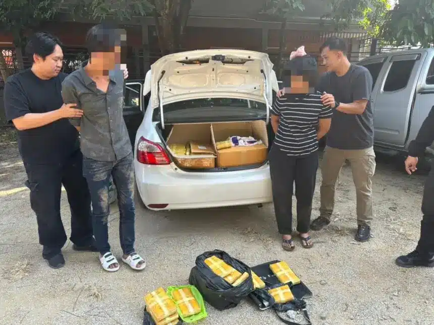 Couple Busted in Mae Sai Chiang Rai