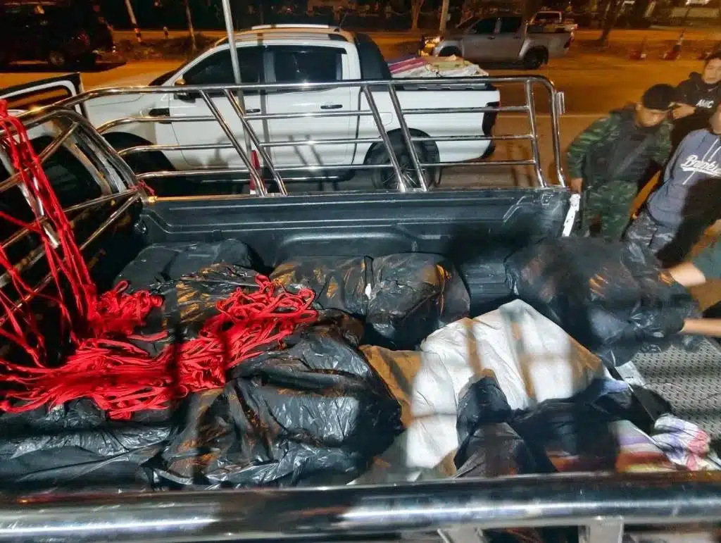 Chiang Rai Police Intercept Major Drug Shipment