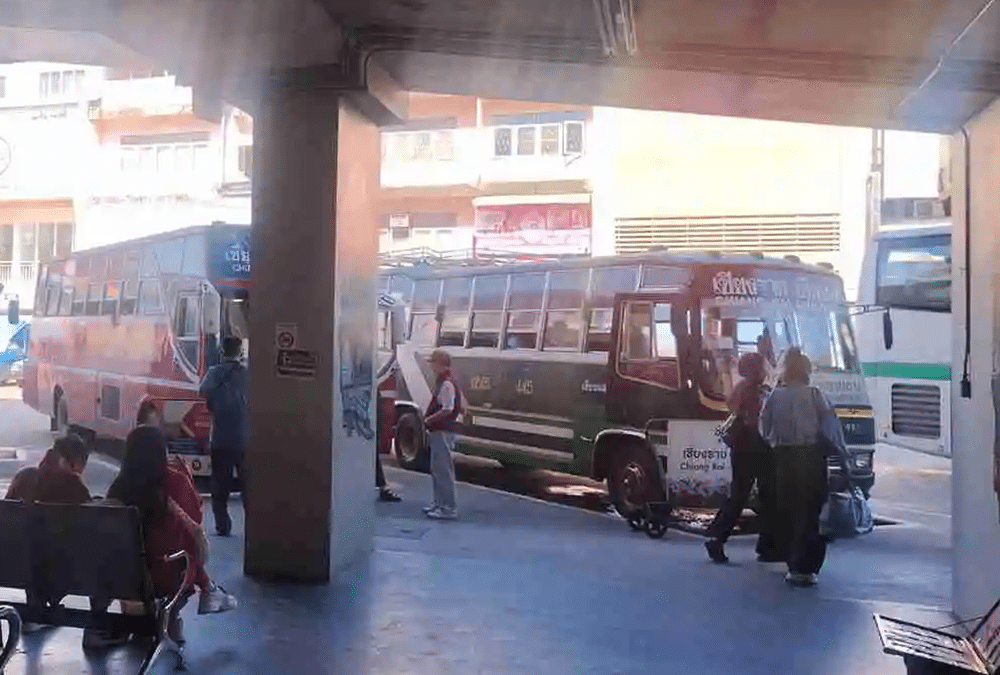 Chiang Rai to Chiang Saen Bus Route