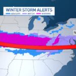 Winter Storm Watch Issued Most of the United States