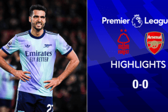 Forest vs Arsenal 0-0
