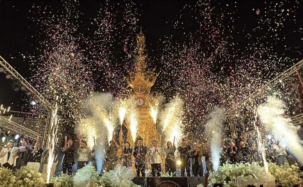 Chiang Rai's New Year 2026 Countdown