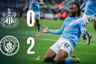 Newcastle vs Manchester City 0-2