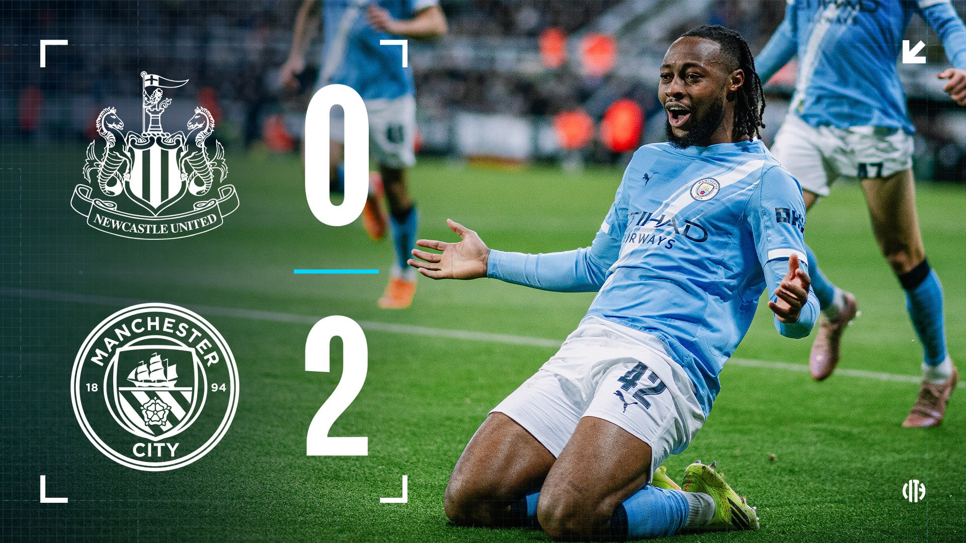 Newcastle vs Manchester City 0-2