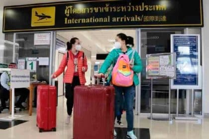 Thailand, tourist arrivals