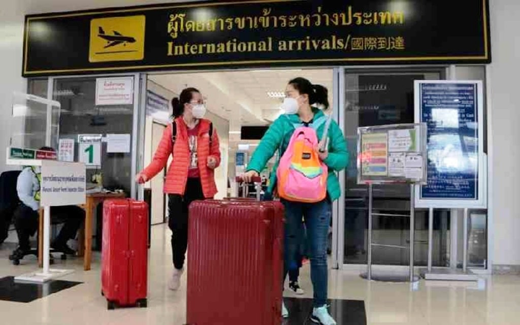 Thailand, tourist arrivals