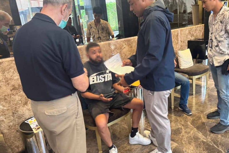 Police Arrest Frenchman