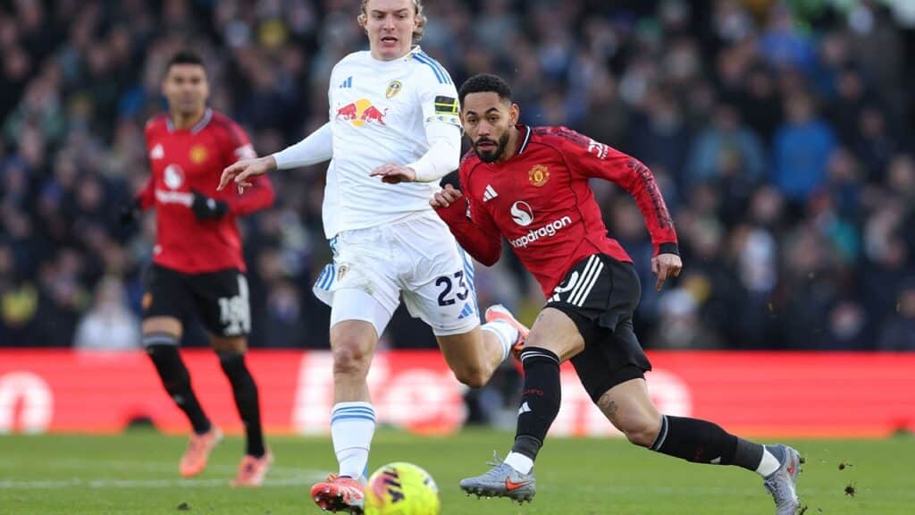 Leeds United Vs Manchester United 1-1