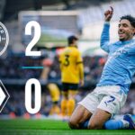 Manchester City Scores 2-0 Premier League Win Over Wolverhampton