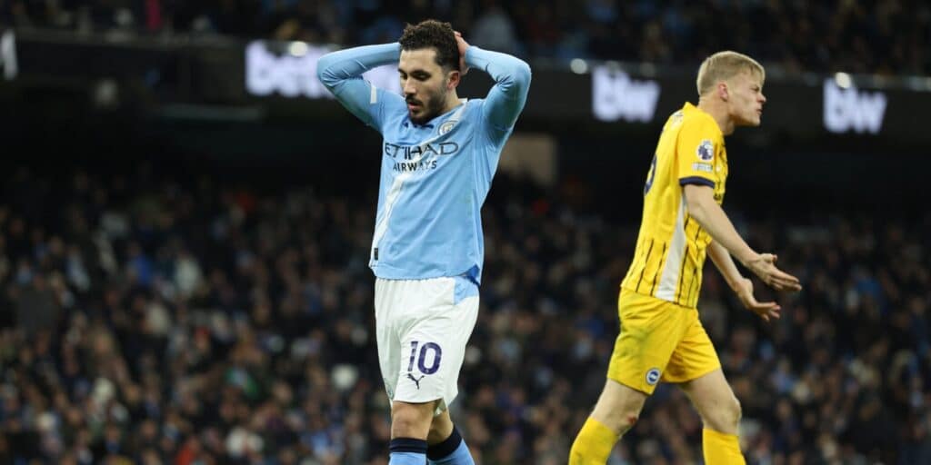 Manchester City and Brighton