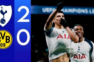 Tottenham Hotspur Beat Borussia Dortmund 2-0