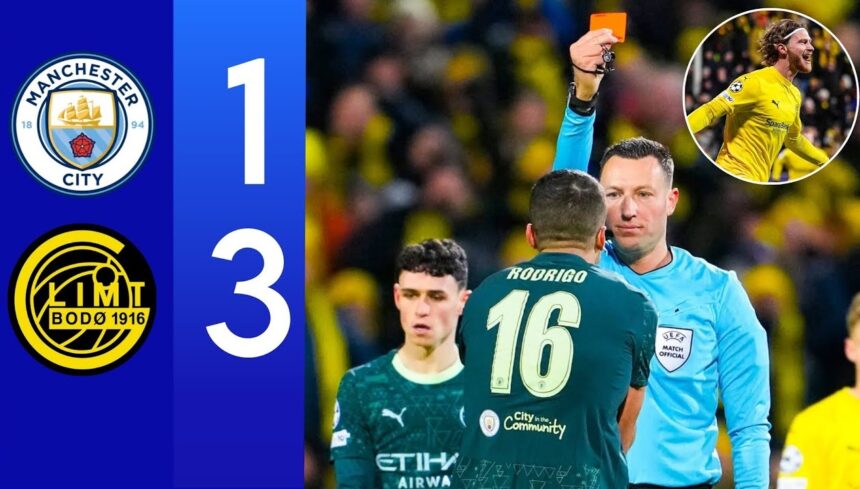 Bodø/Glimt Shock Manchester City 3-1