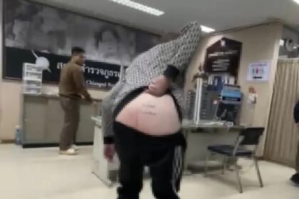 Chiang Rai Police Detain Foreigner For Obscene Act