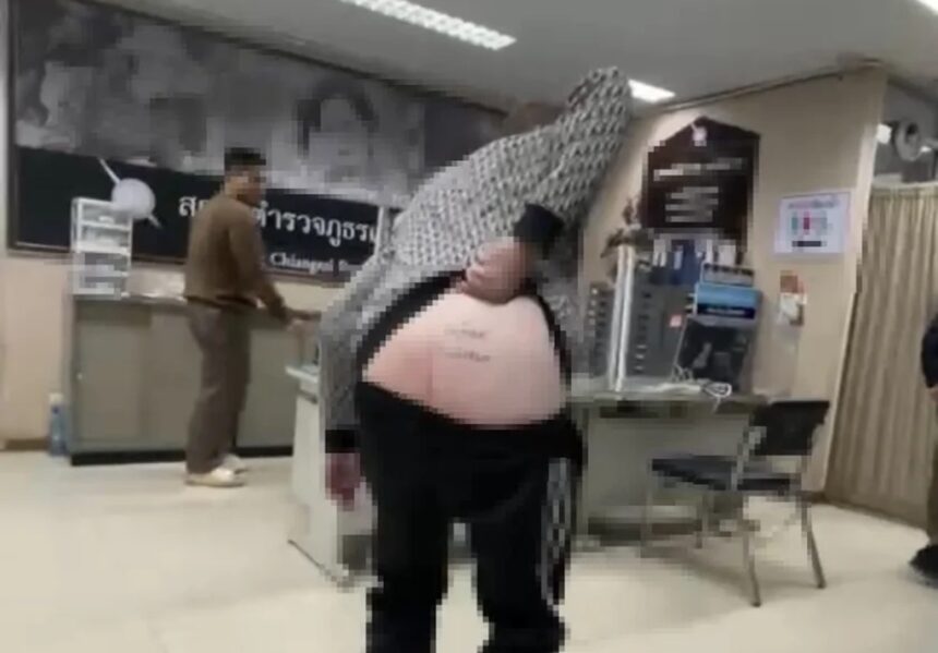 Chiang Rai Police Detain Foreigner For Obscene Act