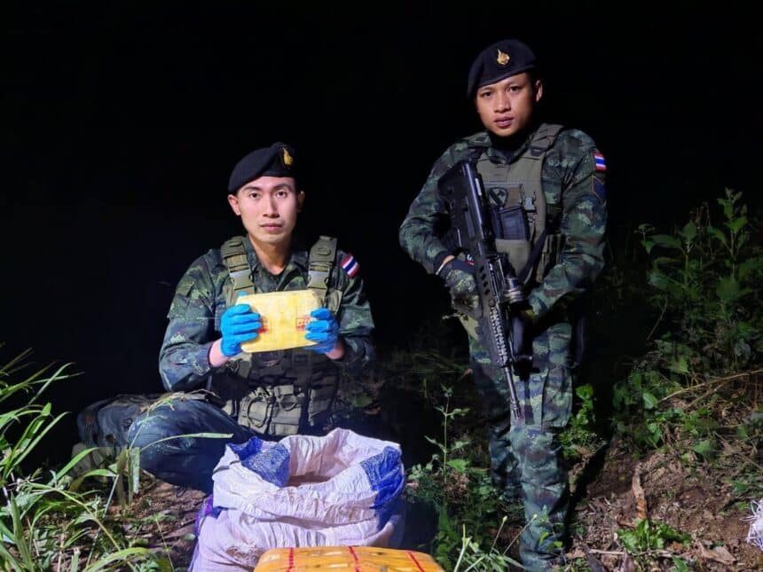 Pha Muang Task Force Seizes 800,000 Meth Pills