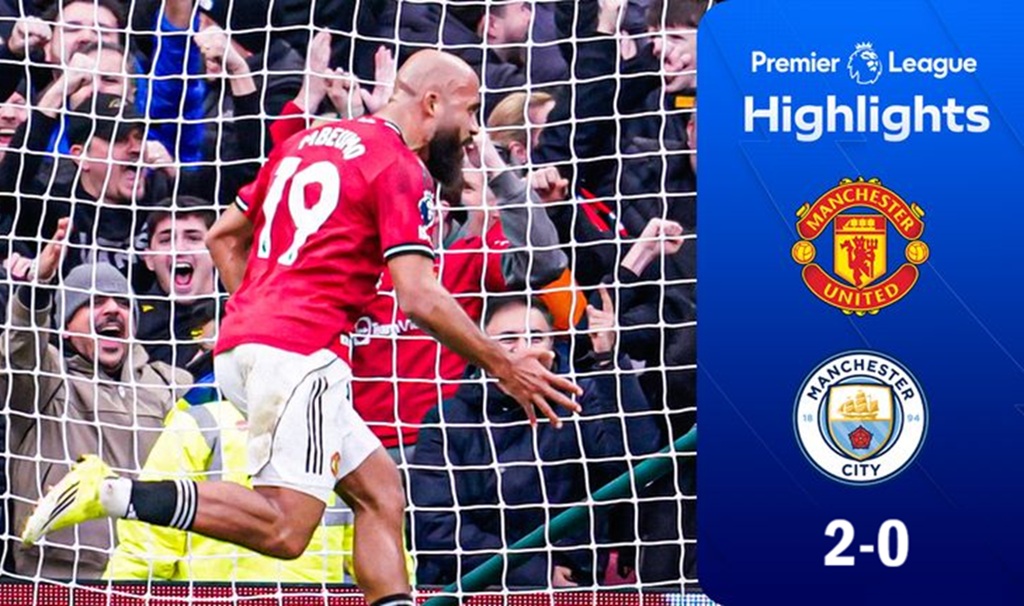 Manchester United Beat Manchester City 2-0