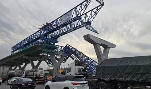 Rama II Road construction