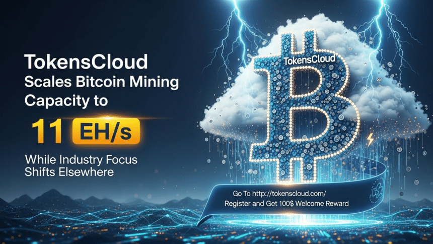 TokensCloud Scales Bitcoin Mining Capacity