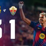 Barcelona Beat Elche 3-1