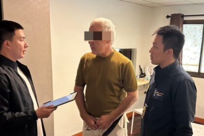 Koh Phangan, German Arrested