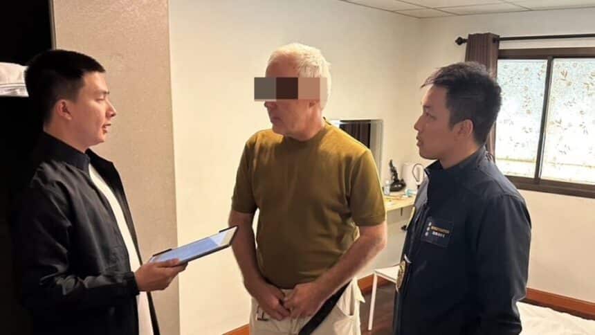 Koh Phangan, German Arrested