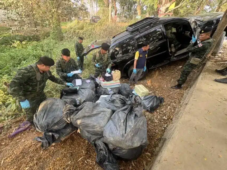Chiang Rai Border Patrol Police Seizes 5.3 Million Meth Pills