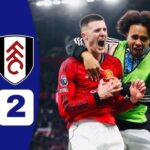 Manchester United claimed a gritty 3-2 win over Fulham