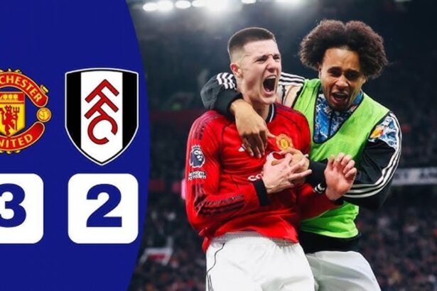 Manchester United claimed a gritty 3-2 win over Fulham